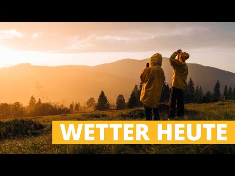 Wetter heute: Zwei Sonnen-Regionen - aber auch kräftige Gewitter
