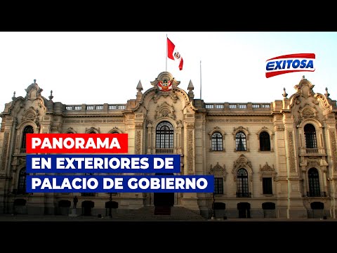 Panorama en exteriores de Palacio tras rechazo a la cuestión de confianza planteada por Torres