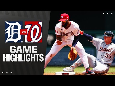 Tigers vs. Nationals Game Highlights (7/2/25) | MLB Highlights
