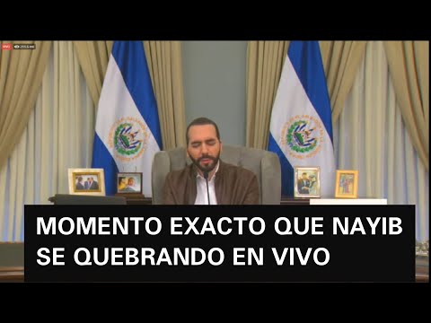 EL MOMENTO MAS EMOTIVO DE NAYIB EN LA CADENA NACIONAL