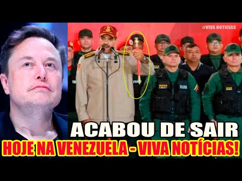 ACABOU DE SAIR!MADURO CANCELA -O X- DE ELON MUSK: NA VENEZUELA,MEU DEUS!''EXPLODIU/ESTICOU A CORDA!