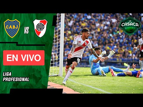 BOCA JUNIORS vs RIVER PLATE EN VIVO  SUPERCLÁSICO EN VIVO - LIGA PROFESIONAL