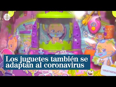 Muñecos con mascarilla y PCR: Los juguetes se adaptan al coronavirus