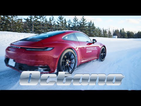 Aventura de drifting sobre hielo en un Porsche 911