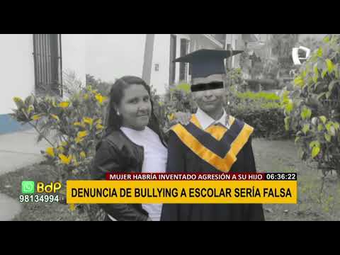 Denuncian como toda una farsa caso de bullying a escolar extranjero en Puente Piedra (2/2)