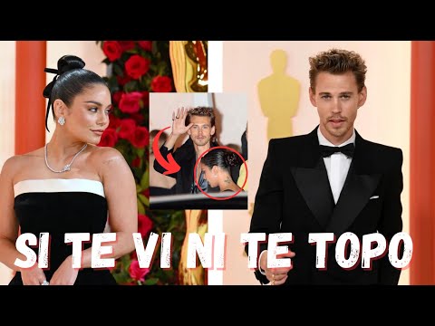 AUSTIN BUTLER y VANESSA HUDGENS viven INCOMODO MOMENTO durante LOS OSCAR 2023