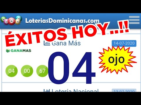 BINGO hoy..!! ((( 04 ))) loterias GANA MÁS..!! SUERTE Y ÉXITOS EN LOS DEMÁS SORTEOS/ PREMIOS DE HOY.