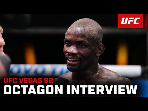 Themba Gorimbo Octagon Interview | UFC Vegas 92