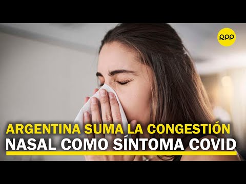 Infectóloga argentina: rinitis y congestión nasal, manifestaciones presentes en pacientes COVID-19