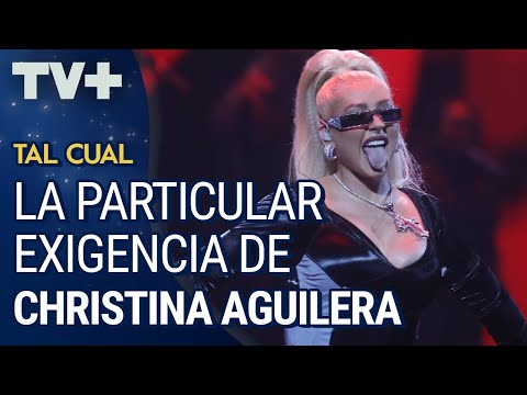 La particular exigencia de Christina Aguilera