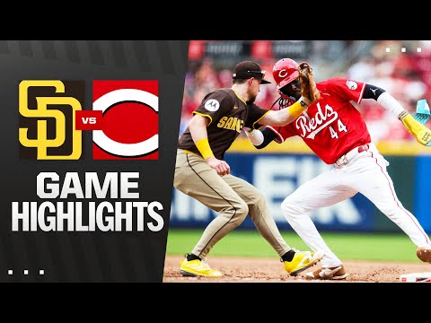 Padres vs. Reds Game Highlights (6/28/25) | MLB Highlights