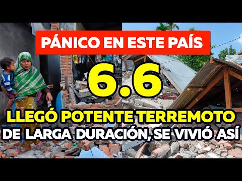 Videos del Fuerte Terremoto Que Causó Pánico en la población de Este País Hoy, Todos Evacuaron