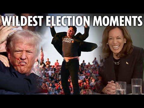 US election campaign's wildest moments… from pet-eating & Elon bromance to Hulk Hogan & drop-outs