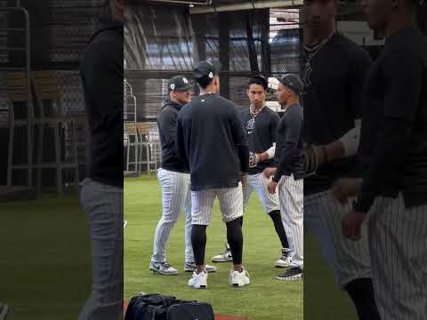 Juan Soto Y Jasson Dominguez En Los Spring Training Yankees