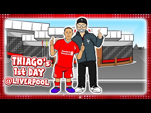 ?THIAGO's 1st DAY AT LIVERPOOL? (Transfer deal announcement parody)