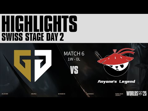 GEN vs AL 매치 하이라이트 | 스위스 Day2 | 2025 월드 챔피언십