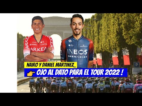 NAIRO y DANI MARTINEZ  Ojo al DATO para el TOUR 2022