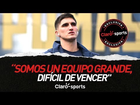 Somos un equipo grande, difícil de vencer Gustavo del Prete en Exclusiva.