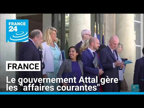 Le gouvernement Attal gère les affaires courantes, sprint final pour la course au perchoir