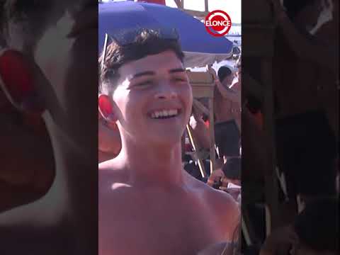 Puro disfrute de los jóvenes en la Fiesta de la Playa de Villa Urquiza #shorts  #playa