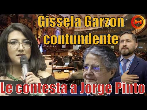 Gisela Garzón destroza a Jorge Pinto y lo pone en su puesto