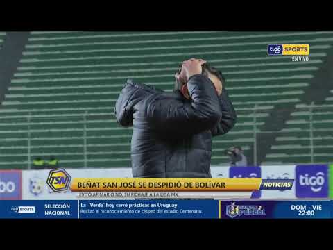 Beñat se despidió de Bolívar. Evitó afirmar o no su fichaje a la Liga MX .