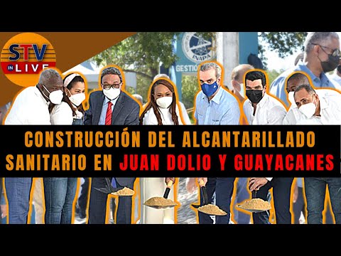 En Juan Dolio y Guayacanes se da primer palazo para construir el alcantarillado sanitario | INAPA