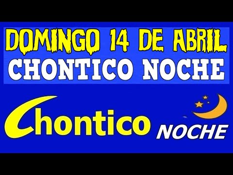 CHINTICO NOCHE Resultado DOMINGO 14 De ABRIL De 2024