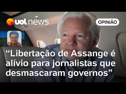 Assange livre é alívio para jornalistas que desmascaram governos em todo o mundo | Sakamoto