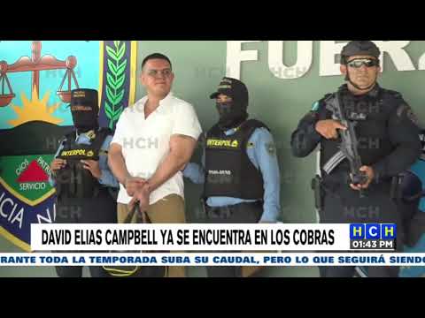 Trasladan al batallón de las Fuerzas Especiales al extraditable David Elías Campbell