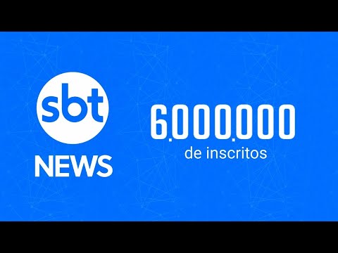SBT News atinge 6 milhões de inscritos no Youtube