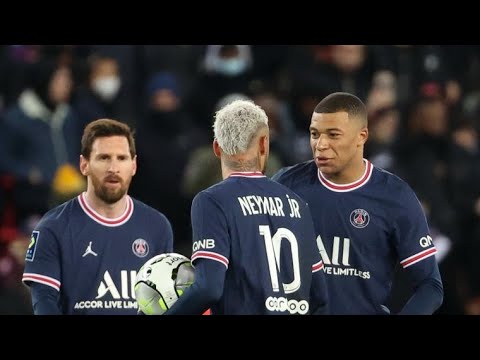Neymar, Messi y Mbappé hacen brillar al PSG ante el Lorient