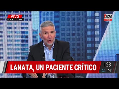 ?SALUD de JORGE LANATA, un paciente CRÍTICO en medio de una INTERNA FAMILIAR por los bienes