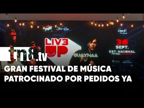 Pedidos Ya patrocina el festival Live Up - Nicaragua