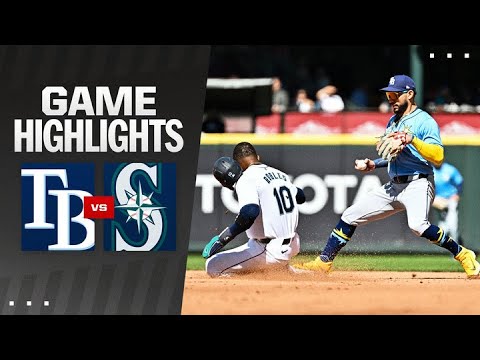 Rays vs. Mariners Game Highlights (8/28/24) | MLB Highlights