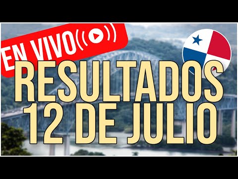 EN VIVO Loteria nacional de Panamá Miércoles 12 de julio 2023 - Loteria nacional en vivo de hoy