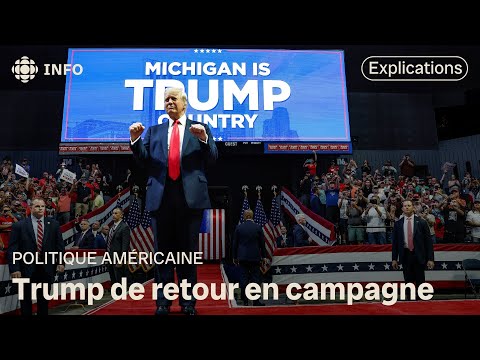 Premier rassemblement pour Trump, depuis la tentative d'assassinat