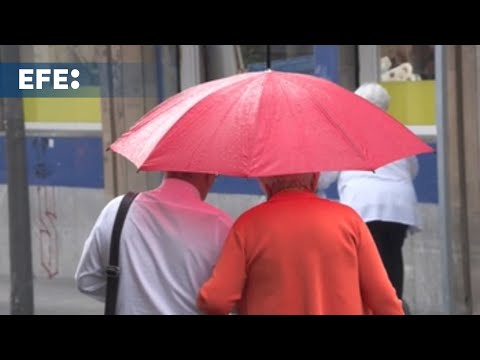 La dana activa avisos en 8 comunidades por lluvias y tormentas, Castilla y León en naranja