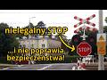 Czy znaki STOP na strzeonych przejazdach kolejowych maj sens?