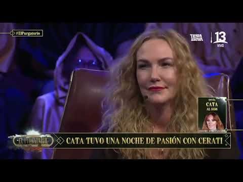 Catalina Pulido reveló noche de pasión con Gustavo Cerati. El Purgatorio, Canal 13.