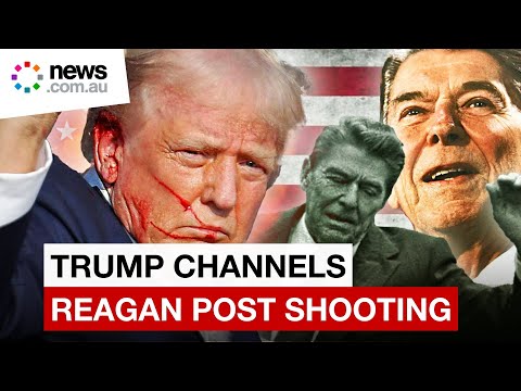 Trump compared to Ronald Reagan after shooting