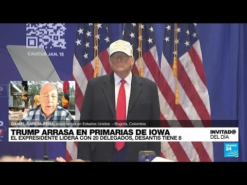 ¿Qué significa la victoria de Donald Trump en Iowa? • FRANCE 24 Español