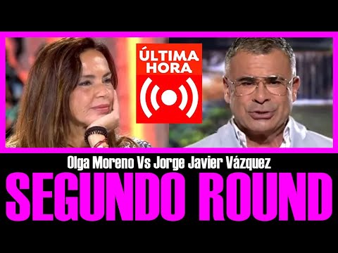 PREOCUPACIÓN EN TELECINCO. SEGUNDO ROUND OLGA MORENO Vs JORGE JAVIER VÁZQUEZ.