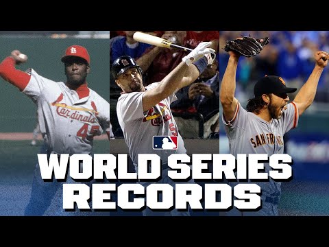 Craziest World Series records! (Will these be broken? Gibsons 17 Ks, Pujols 14 total bases, MORE!)
