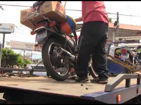 Decomiso de motocicletas en Usulután