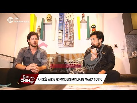 La Banda del Chino: Andrés Wiese responde denuncia de Mayra Couto (HOY)