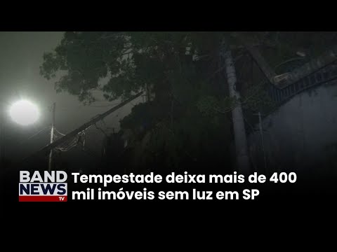 Ministros cobram Enel e prefeitura de São Paulo | BandNewsTV