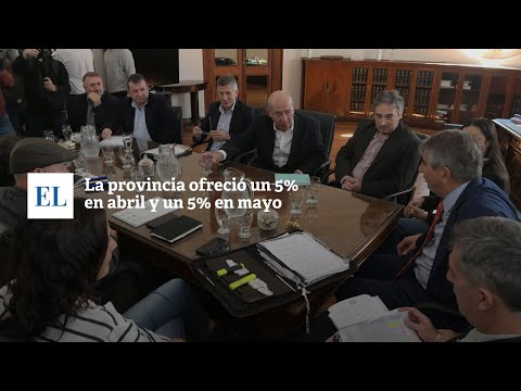 LA PROVINCIA OFRECIÓ UN 5% EN ABRIL Y UN 5% EN MAYO.