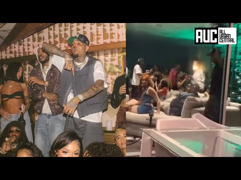 Chris Brown Brings Out All The Celebs For His 35th Bday Party In Hollywood