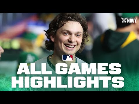 Nick Kurtzs HISTORIC 4-HR NIGHT headlines highlights from all ALL MLB games on 7/25!